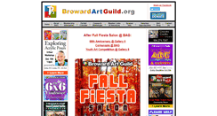 Desktop Screenshot of browardartguild.org